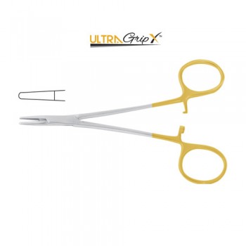 UltraGripX™ TC Webster Needle Holder Smooth Jaws Stainless Steel, 13 cm - 5"